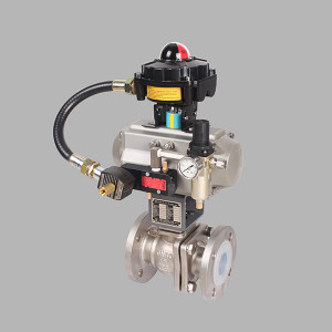 air actuated ball valve